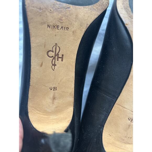Cole Haan Air Pumps Black Leather Round Toe Size 9 - Picture 8 of 9